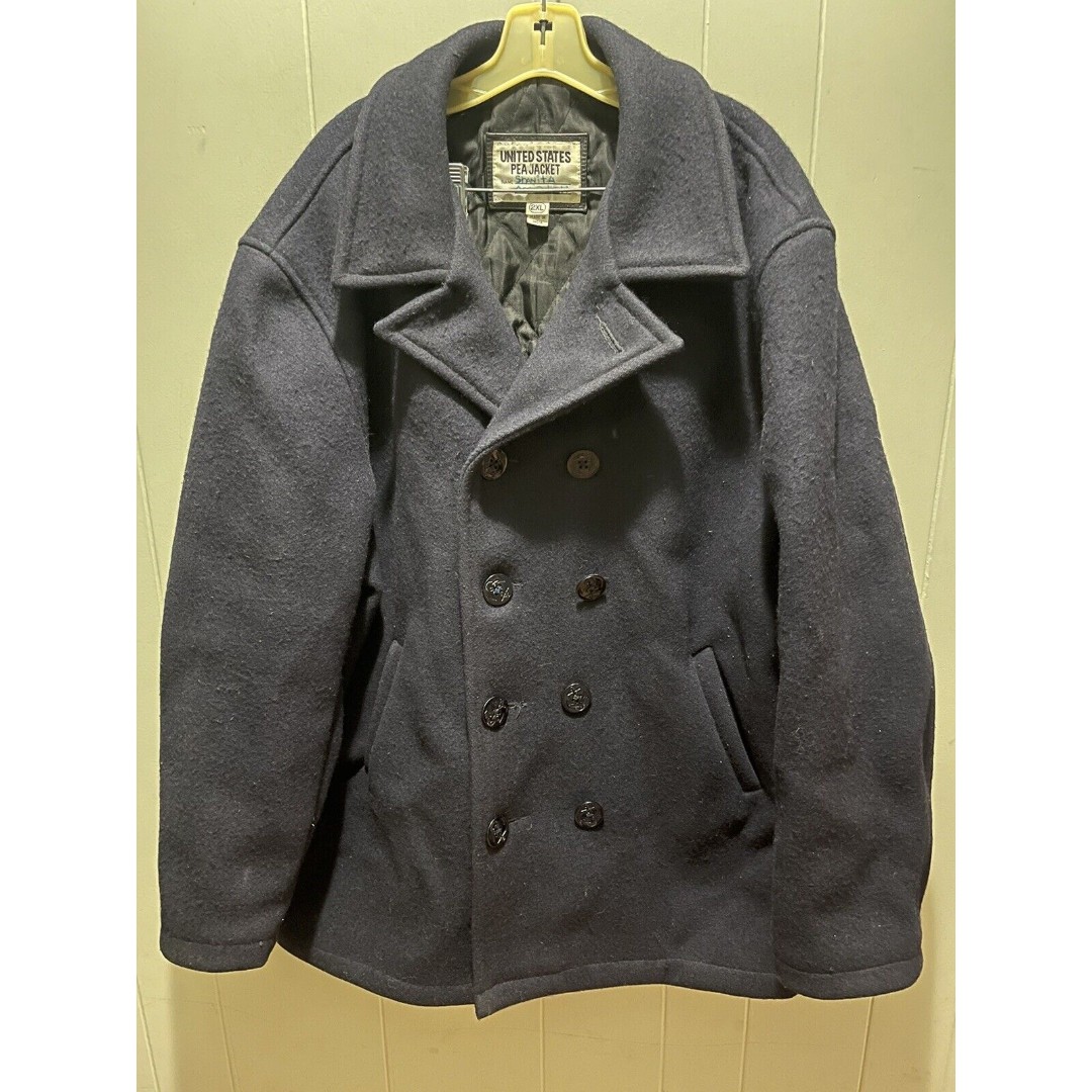 ICONIC UNITED STATES MILITARY PEA COAT