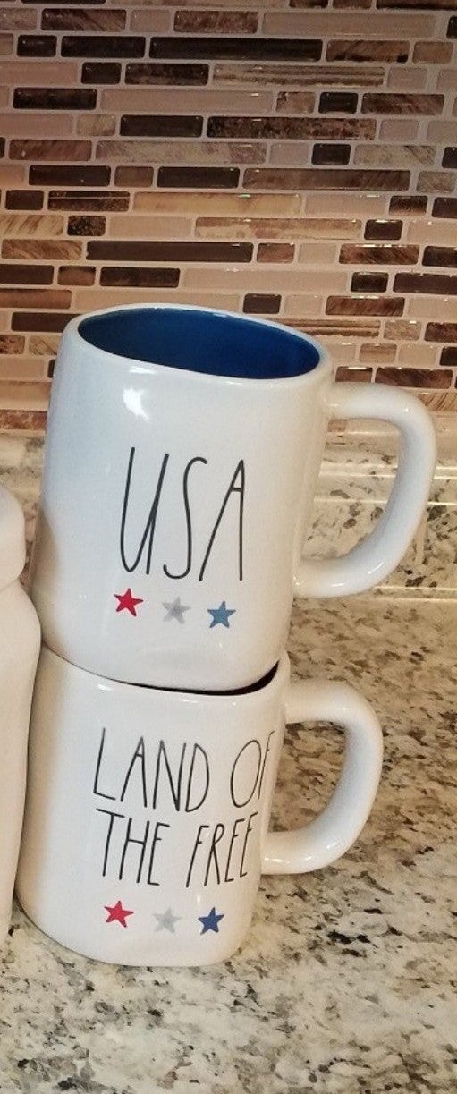 RAE DUNN 4TH OF JULY MUGS *NEW RELEASE *.