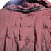 Vintage Mycra Pac designer Reversible Cranberry Raincoat Made in the USA