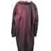 Vintage Mycra Pac designer Reversible Cranberry Raincoat Made in the USA