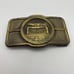 Vintage Brass belt buckle lizard design