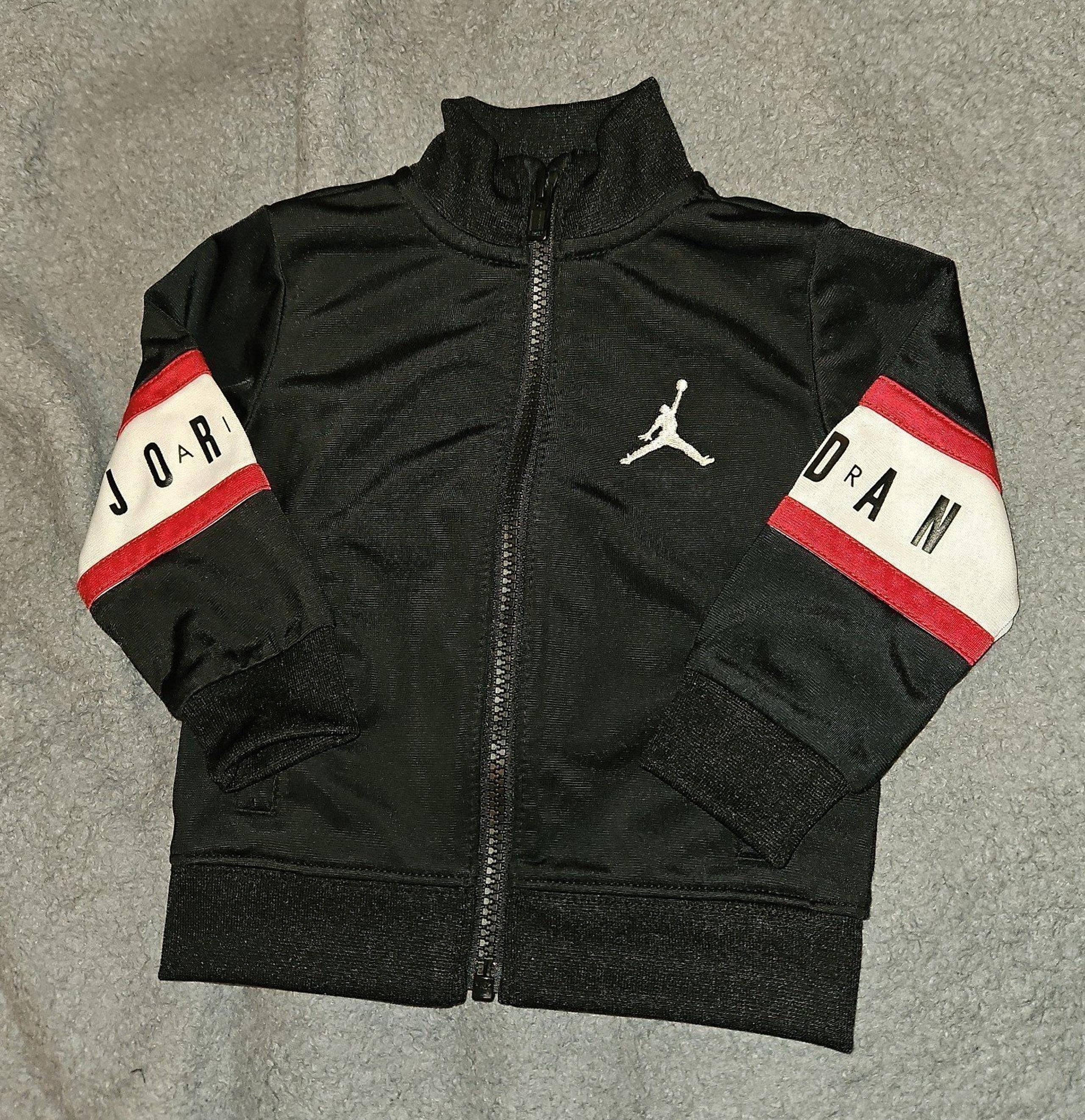 Nike AIR JORDAN Full Zip Baby Toddler Track Jacket size 12M