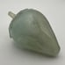 Vintage Frosted Scavo Murano Glass Italy Decorative Fruit Strawberry 4.5” READ