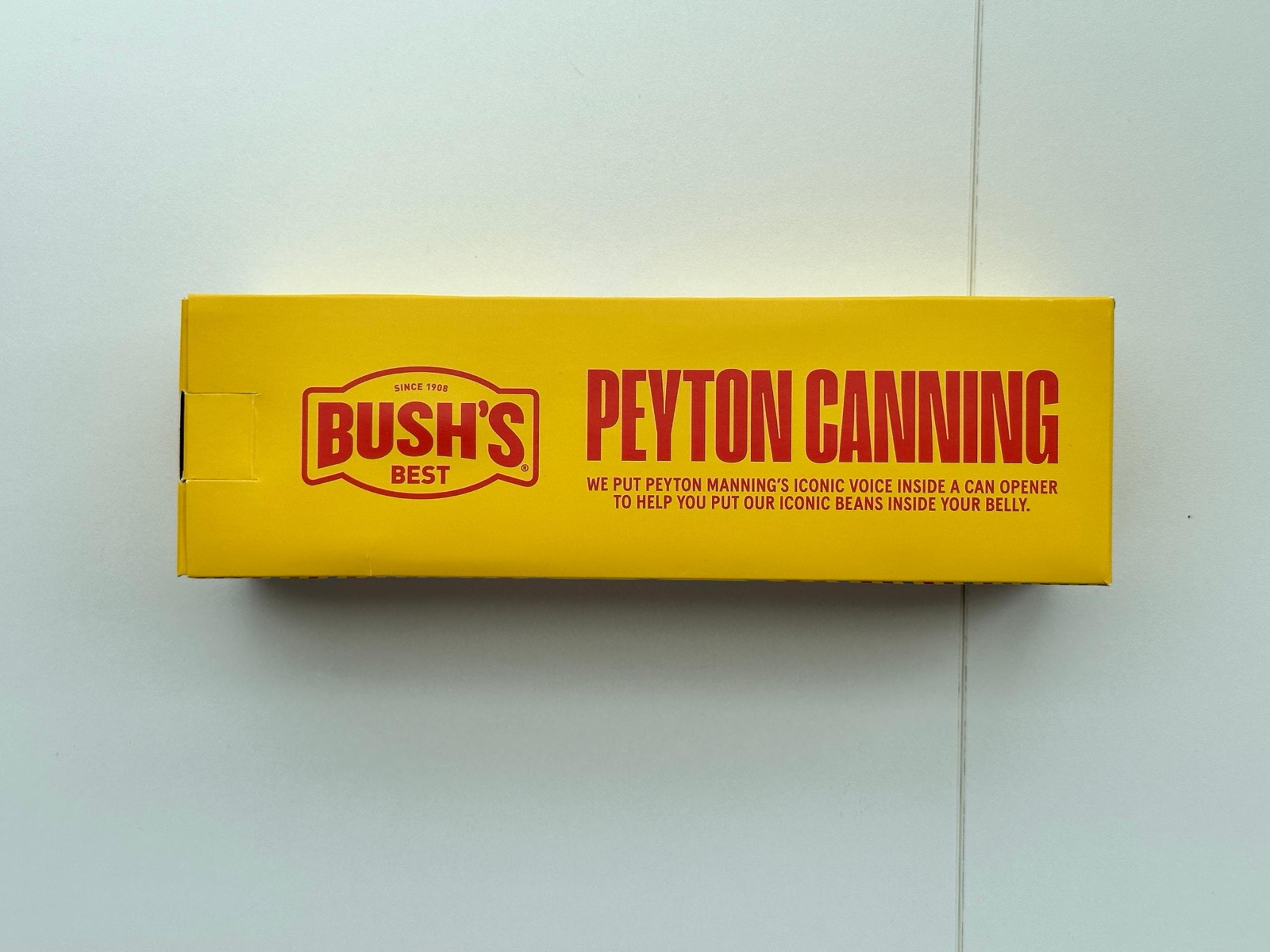 Bushs Best Peyton Manning Can Opener