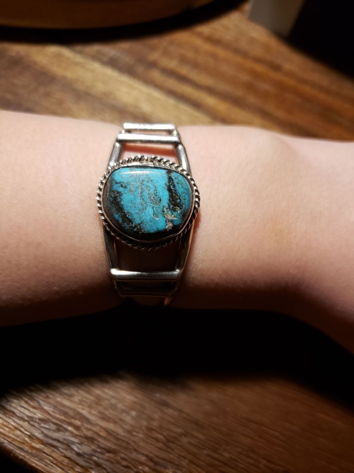 Sterling Silver Turquoise Cuff Bracelet