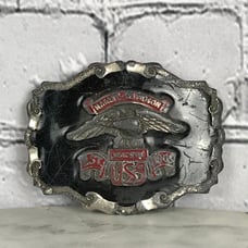Harley-Davidson Motorcycles Made In USA Vintage Bikers Metal Belt Buckle