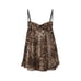 Skims x Dolce & Gabbana Romance Mini dress- leopard- 3x