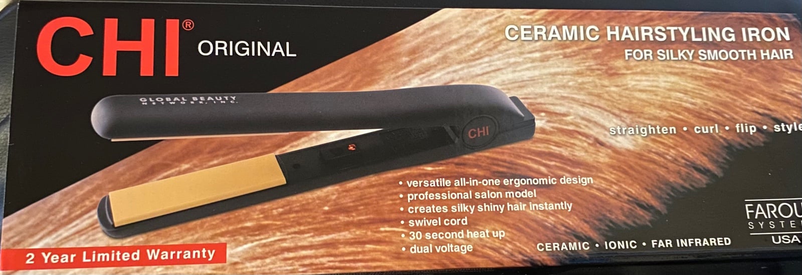 CHI hair straightener