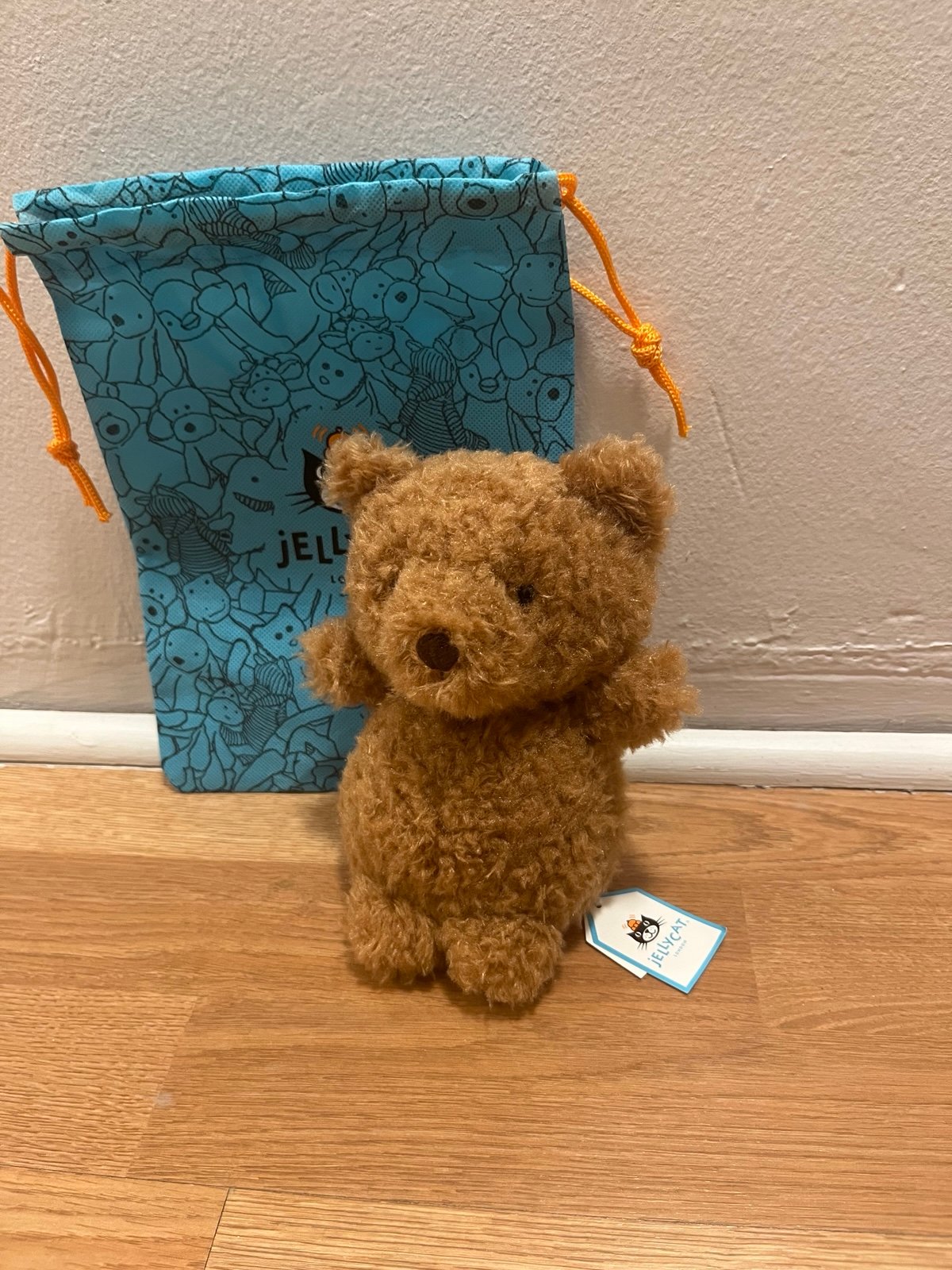 Jellycat Authentic Little Bear – New with Tag & Dust Bag