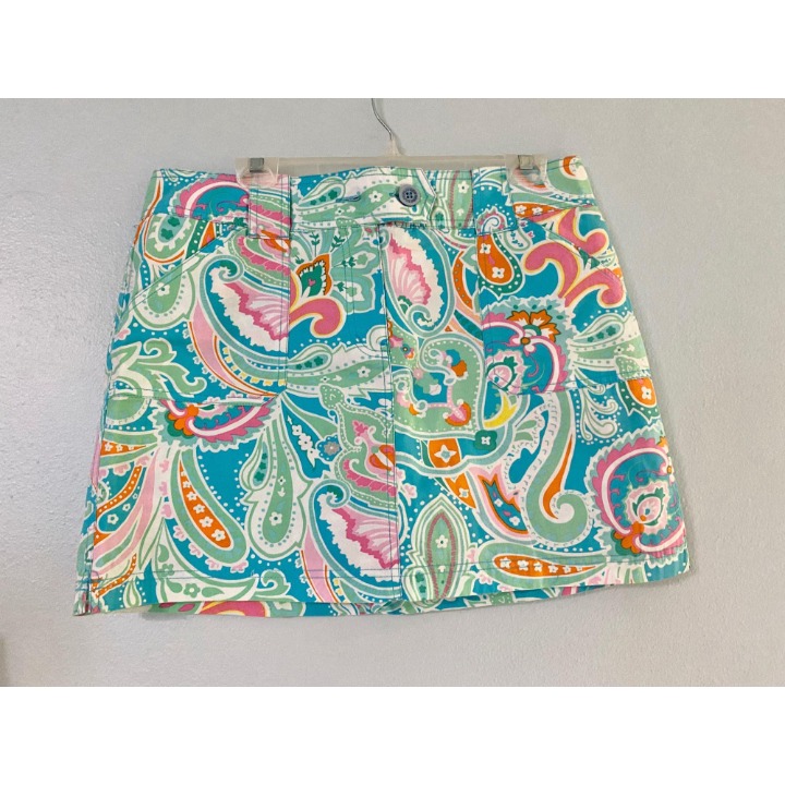 New York & Co Paisley Skirt Skort NWT