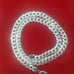 925 silver cubin link chain