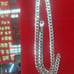 925 silver cubin link chain