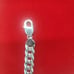 925 silver cubin link chain