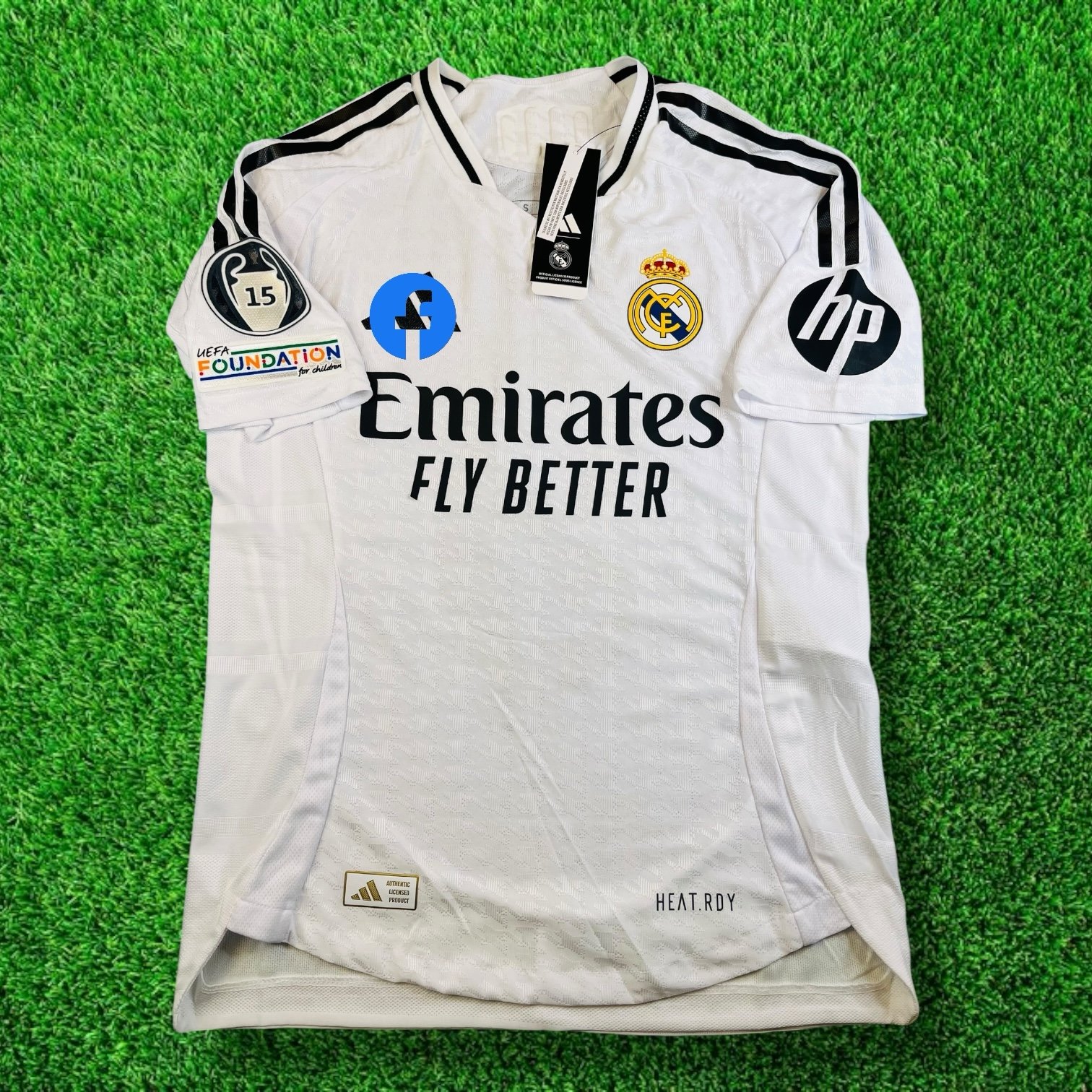 Real Madrid player edition fit Jersey Mbappé size slim S