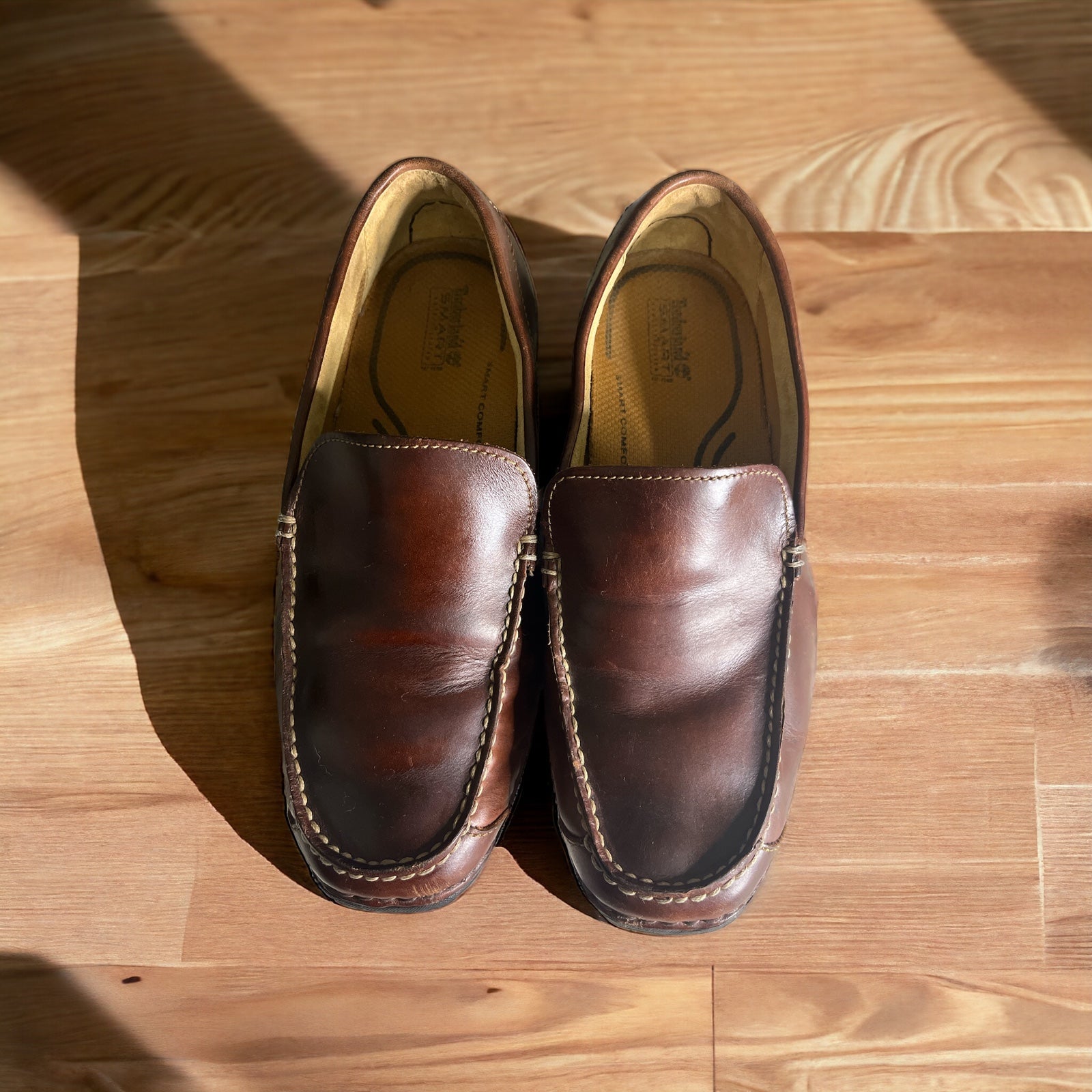 Timberland Brown Loafers Sz 8
