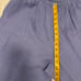 Flax 100% Linen Wide Leg Crop Cargo Capri Pants Wide Leg Lagenlook Cinch Blue L