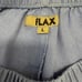 Flax 100% Linen Wide Leg Crop Cargo Capri Pants Wide Leg Lagenlook Cinch Blue L