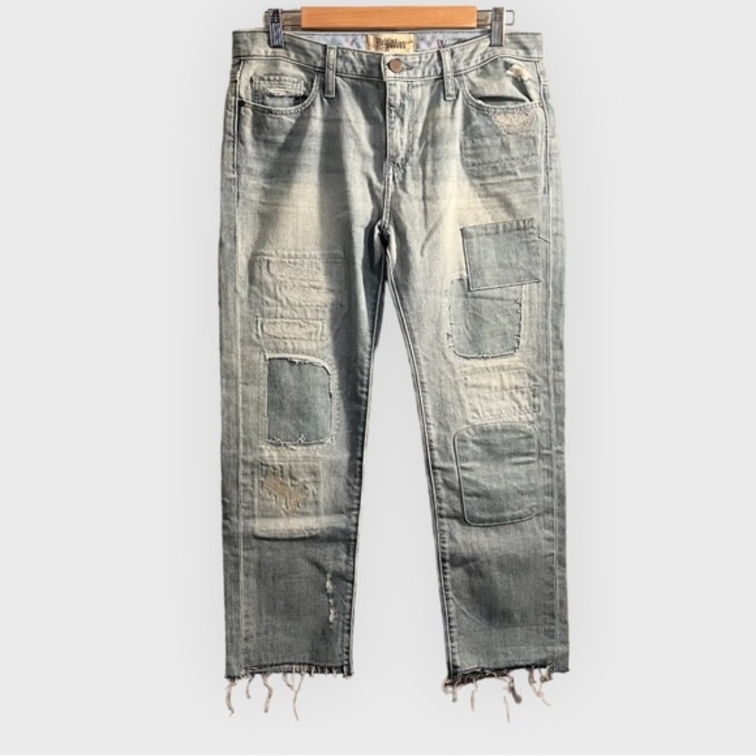 Anthropologie Holding Horses Patchwork Jeans
