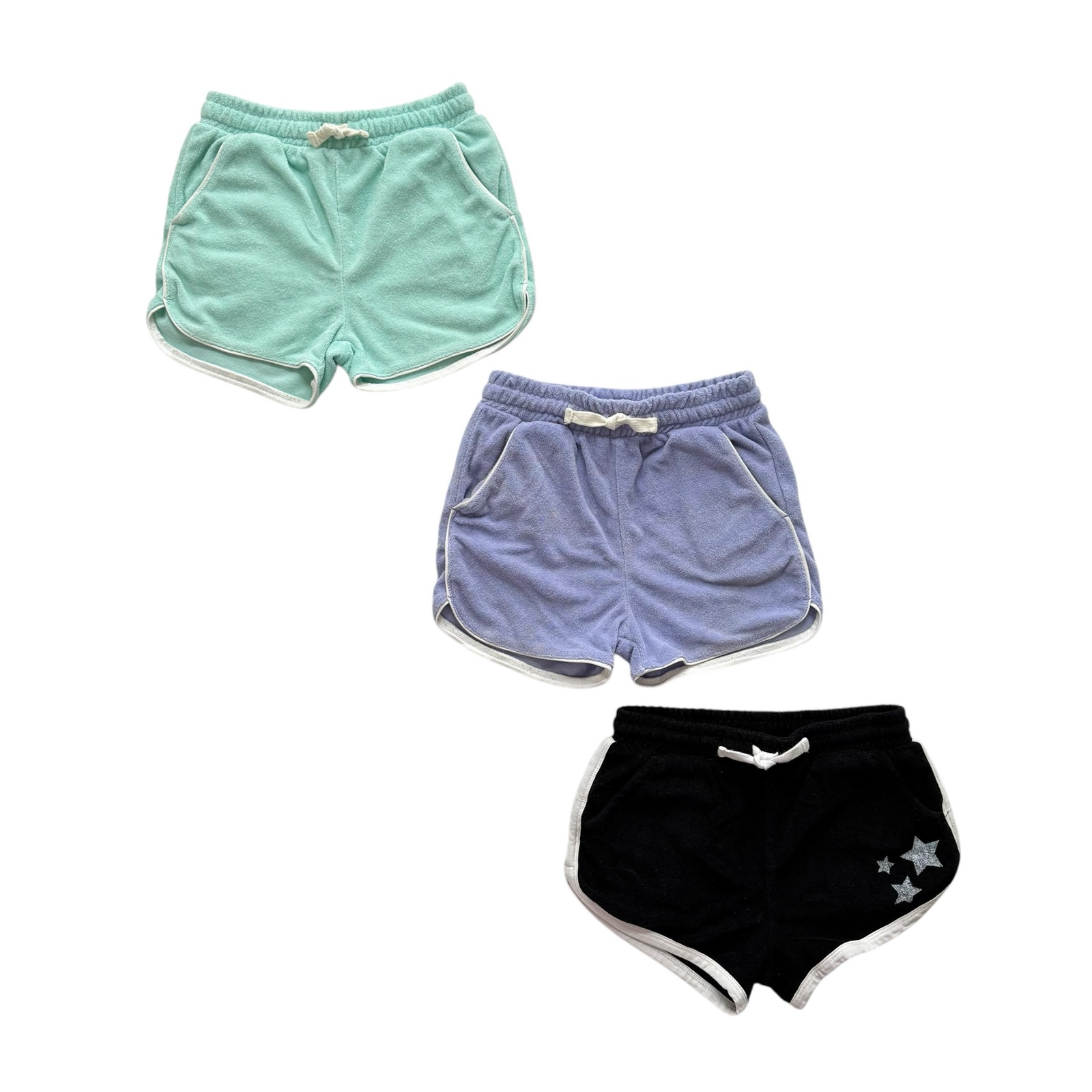Rock Your Kid Terry Shorts Bundle Size 5