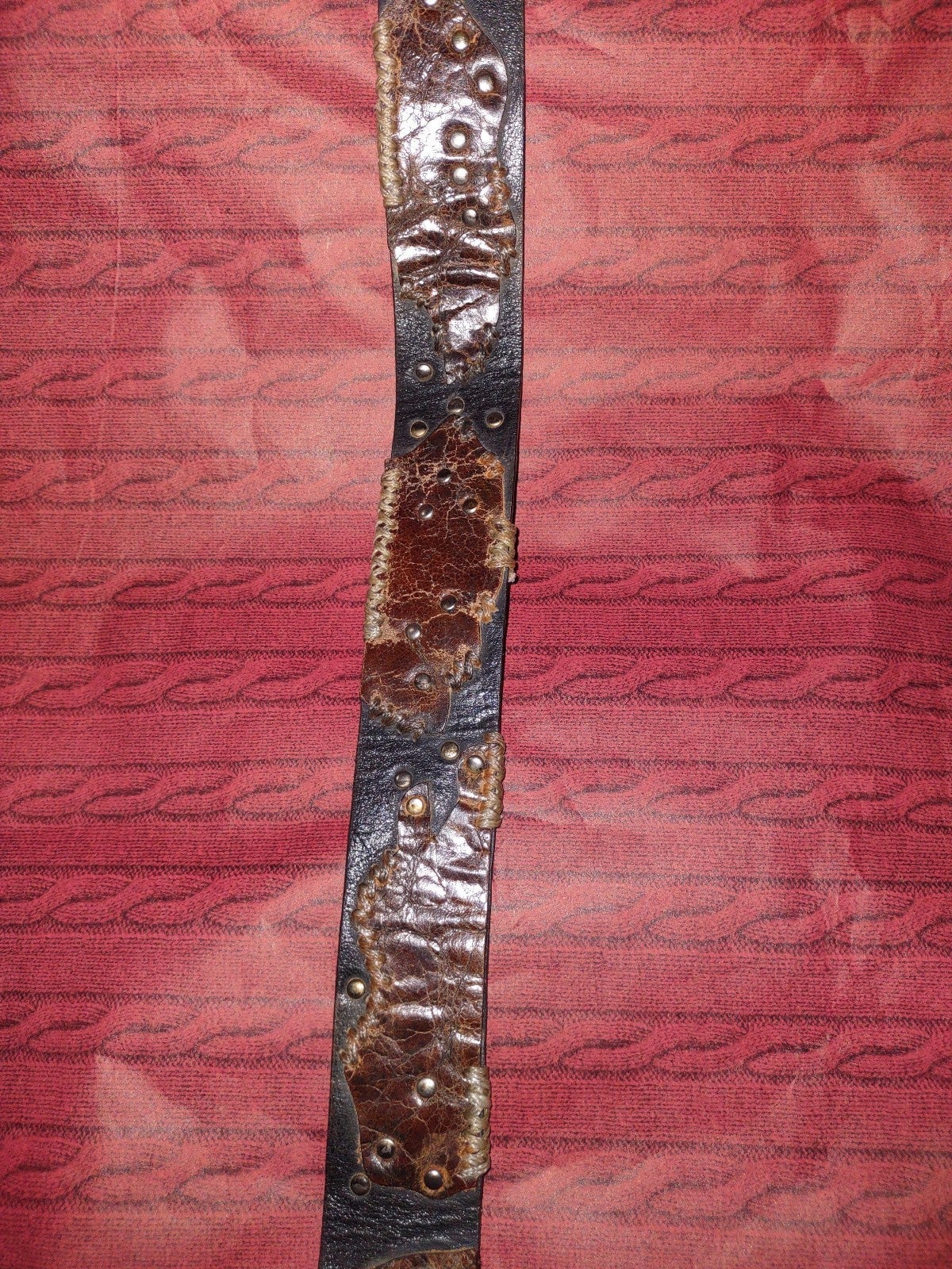 Bedistu leather belt made in Leon Mexico