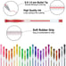 260 Pack Gel Pens Set for Coloring Books Drawing Crafts - NEW!