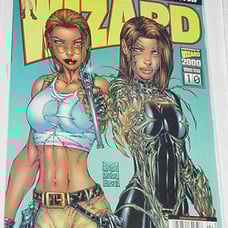 Wizard 90 Tomb Raider Witchblade Cvr Michael Turner Art