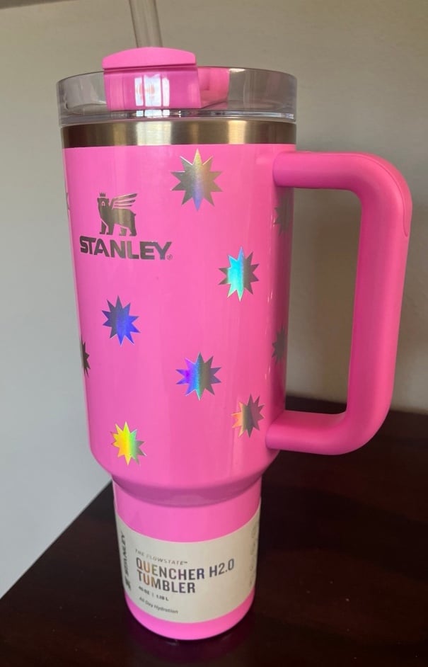 stanley pink popsicle 40 oz tumbler