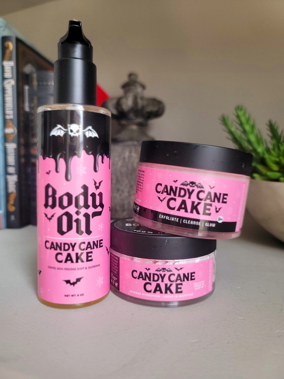 Twisted Allure Candy Cane Cake Body Oil Bundle