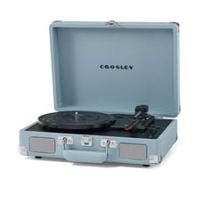 Crosley Electronics CR8005F-TN Cruiser Plus Turntable in Tourmaline Bluetooth