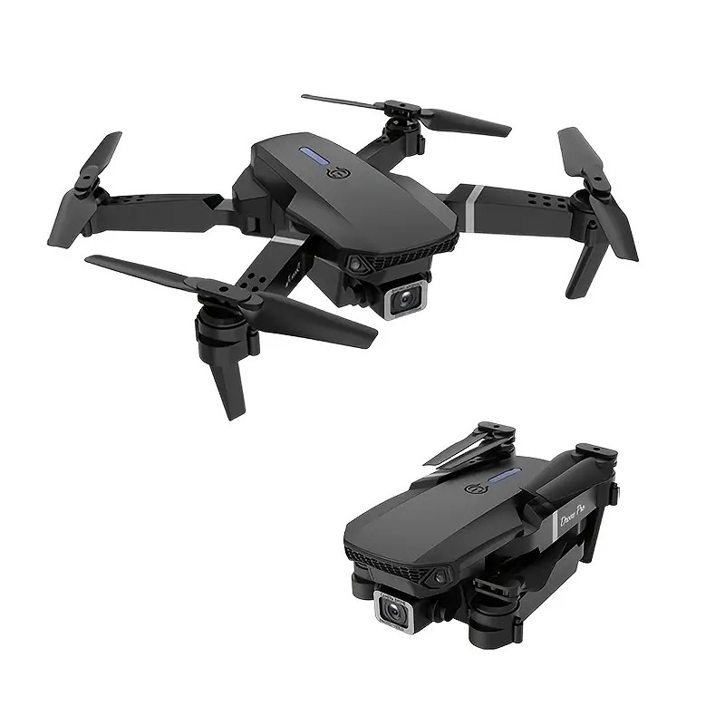 Professional Drone With Camera,E88 Remote Control Aircraft HD Dual Camera