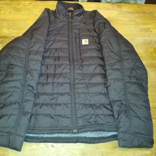 Carhartt Rain Defender Relaxed Fit Large Lightweight Jacket Black