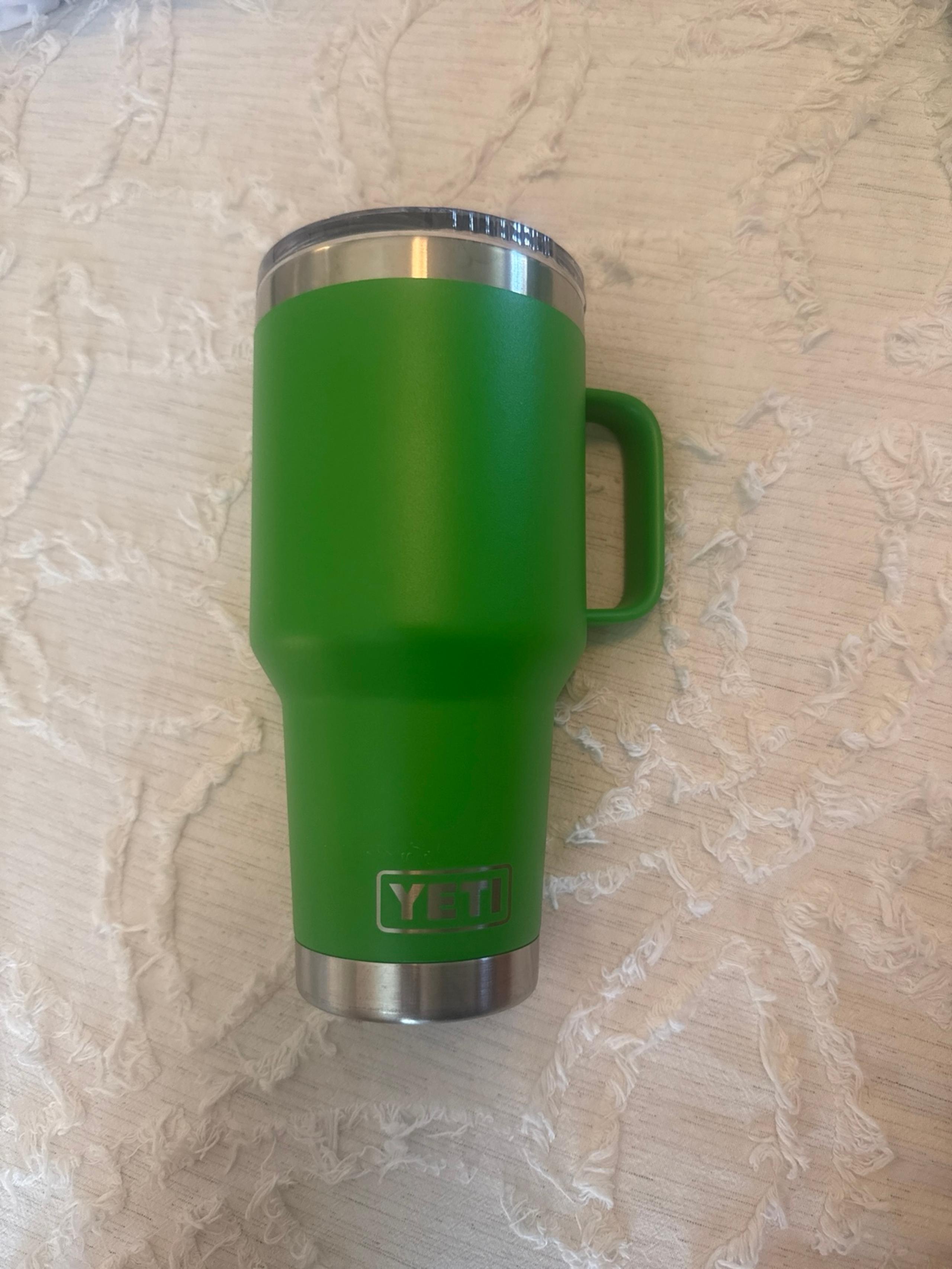 Green 30oz Yeti Tumbler
