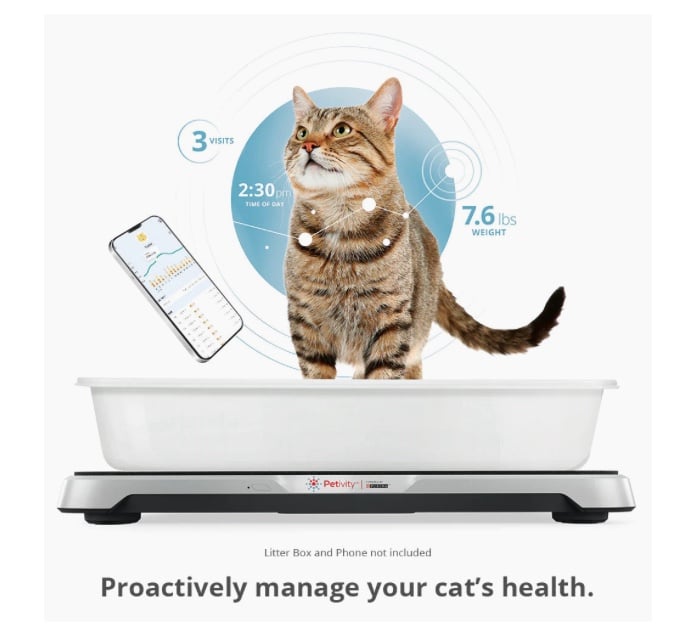 Petivity Smart Litter Box Monitor System new in box.