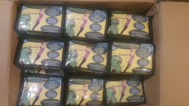 1 Box - 54 Stress Away Straps