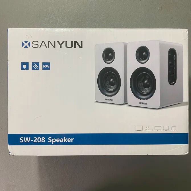 Sanyun SW-208 Bluetooth 5.0 Speakers Black New