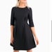 Blaque Label S Navy Blue Audrey 3/4 Sleeve Fit And Flare Mini Dress