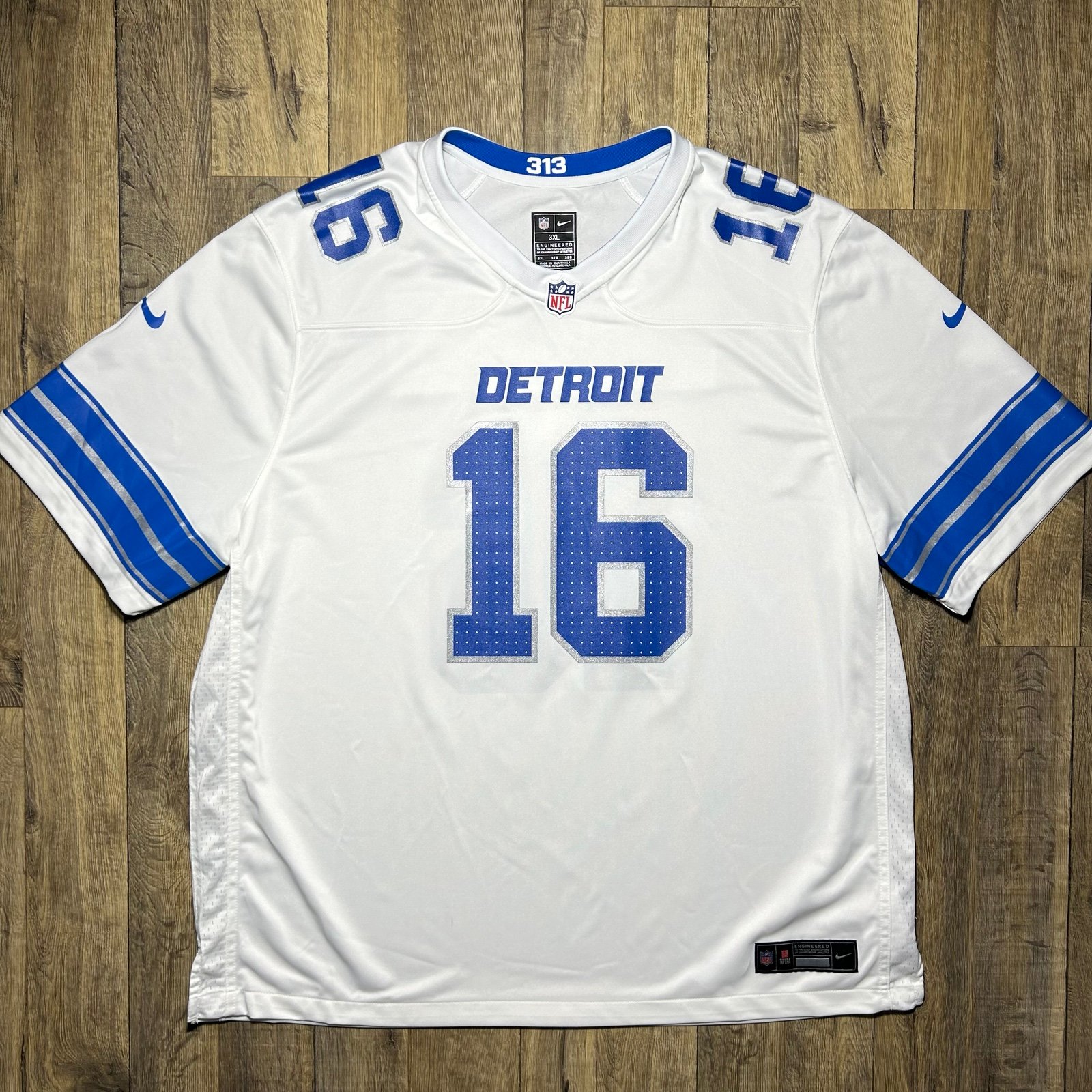 New Detroit Lions Jared Goff Authentic Nike NFL Football Jersey Men’s 3XL 130