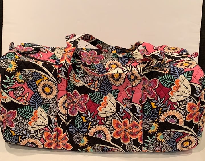 Vera Bradley XL Duffel Bag Extra Large Kauai Floral Duffle NEW with Tags Travel Bags