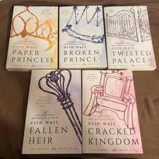 Paper Princess (The Royals Series ALL SIGNED) by Erin Watt