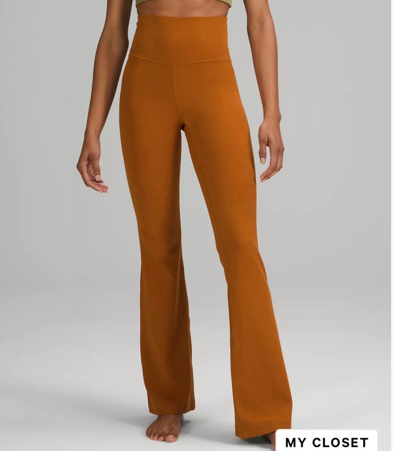 Lululemon Grove Super-High-Rise Flared Pant Nulu size 14