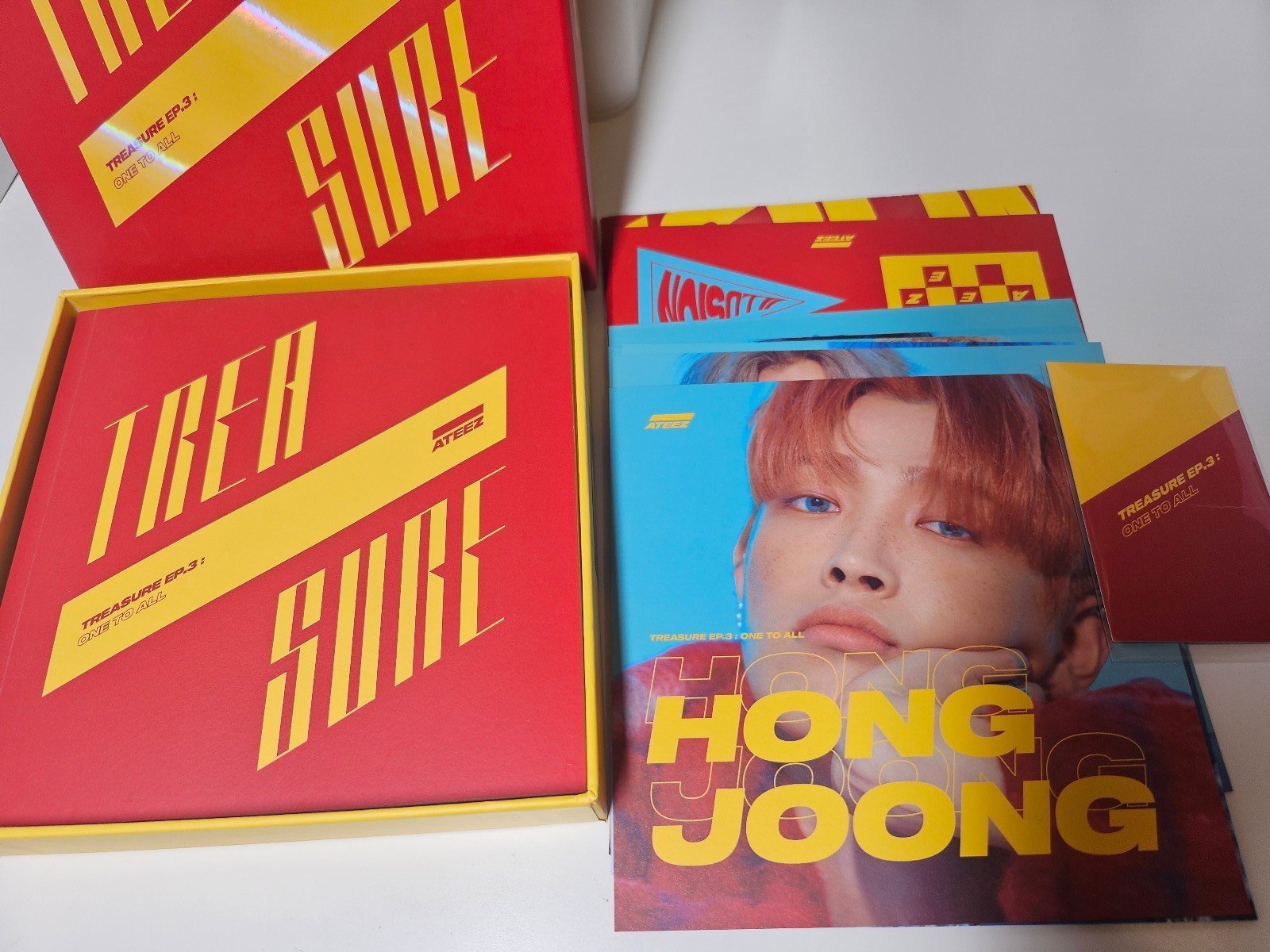 Ateez Album Treasure Ep. 3: One to All Illusion Version CD