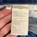 L'Agence Jeans 26 Angelique Studded High Rise Slim Raw Hem Dark Wash Stretch