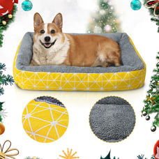 Pet Dog Bed Soft Warm Washable Cushion Pillow Mattress Puppy Mat Sleeping Nest