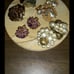 Vintage Earrings,, Clip & Screwback,,