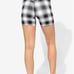 Eleven one more time biker black & white shorts Medium