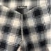 Eleven one more time biker black & white shorts Medium