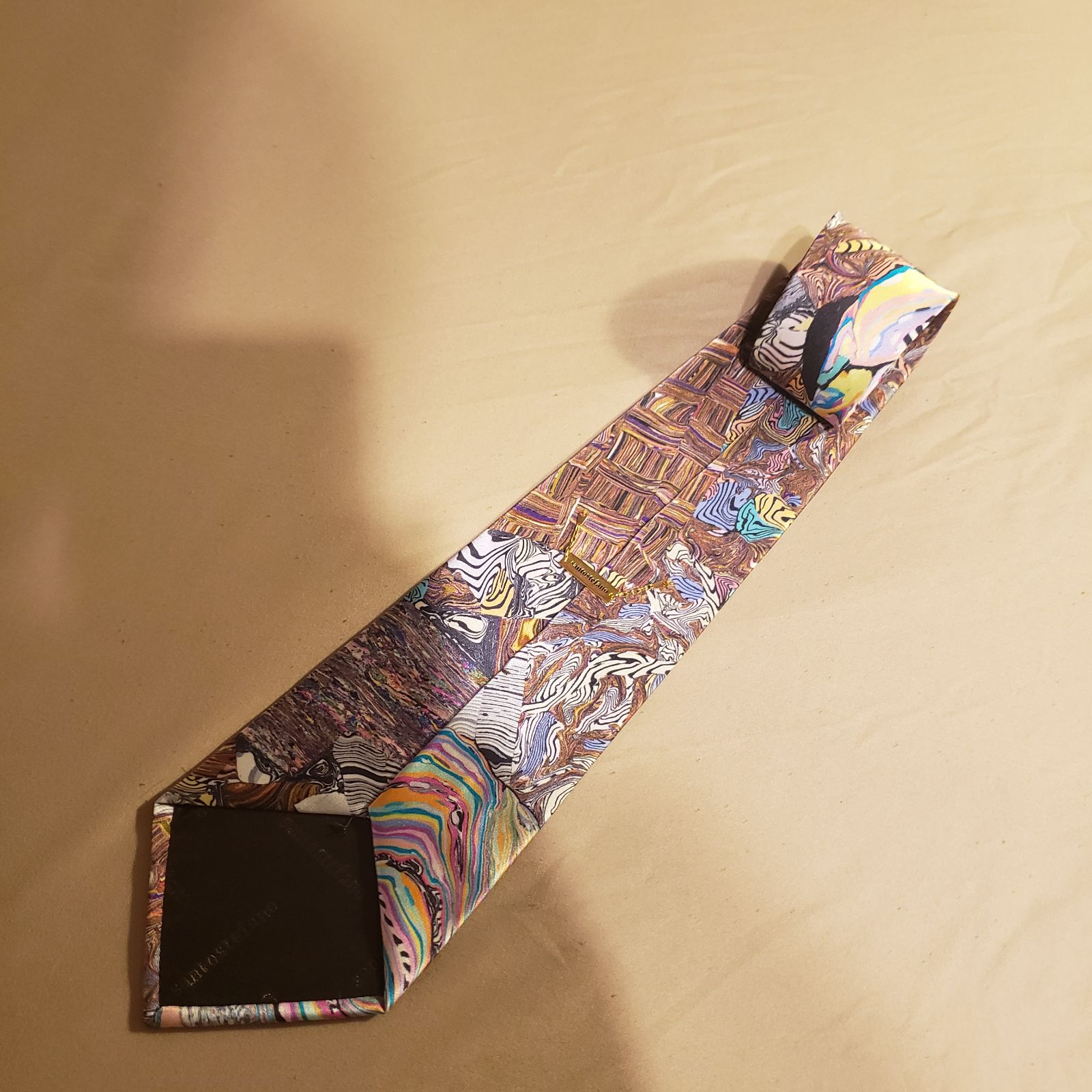 Santostefano 100% silk tie handmade