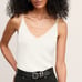 M.M. Lafleur New York Lisey Cami Silk Top Size S Ivory