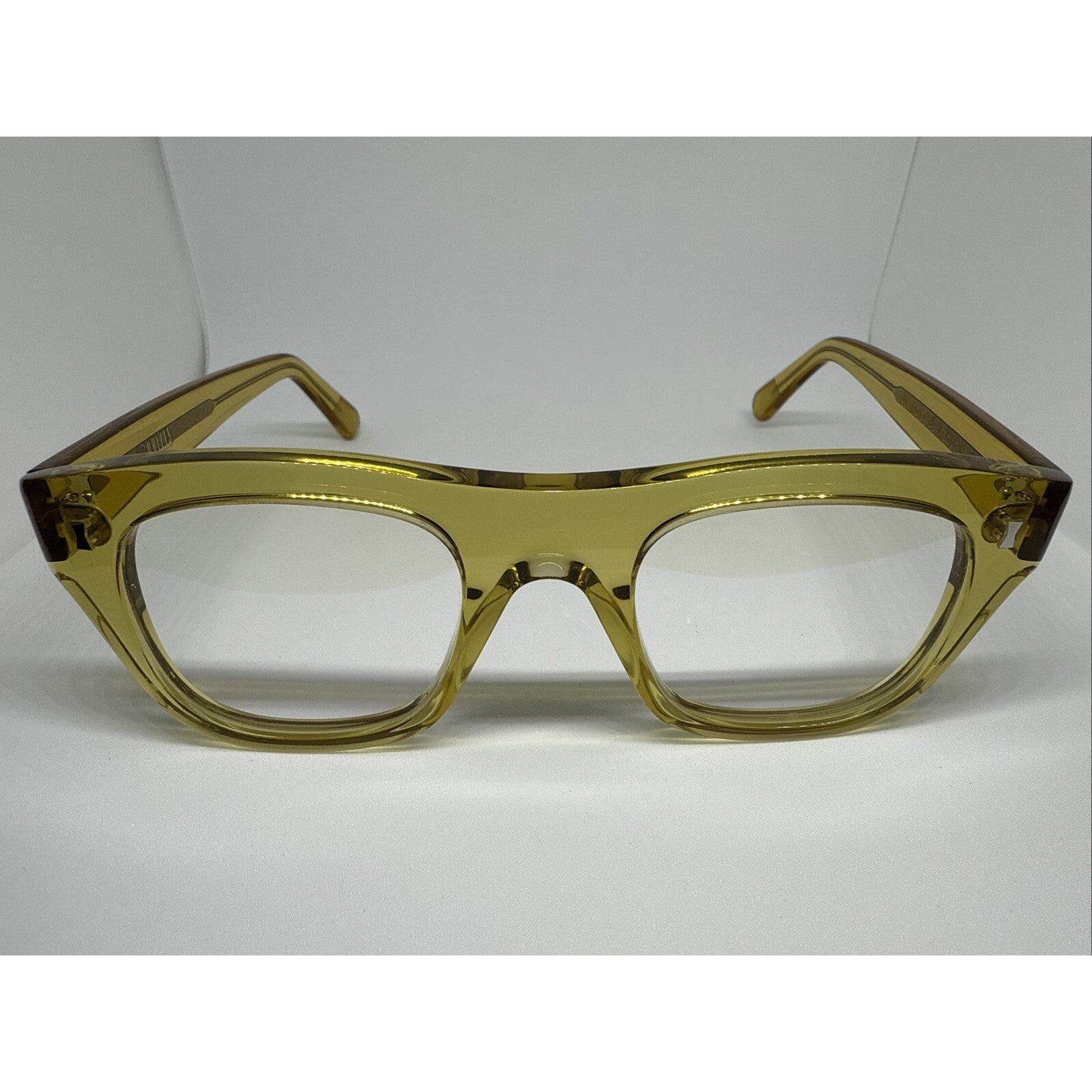 Cubitts Bedford Honey Clear Frame 48mm Eyeglasses