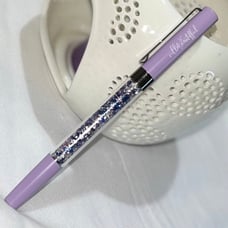 Villabeautifful Wisteria crystal pen